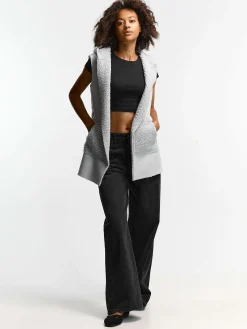 GATE Ciepła kamizelka z kapturem| Kurtki I Płaszcze·Kamizelki