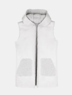 GATE Ciepła kamizelka z kapturem| Kurtki I Płaszcze·Kamizelki