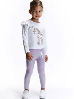 GATE Ciepłe jaskrawe legginsy|Dzieci Dziewczynki·Spodnie I Legginsy