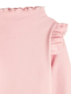 GATE Ciepły T-shirt z falbankami|Dzieci Dziewczynki·Koszulki I Topy