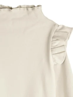 GATE Ciepły T-shirt z falbankami|Dzieci Dziewczynki·Koszulki I Topy