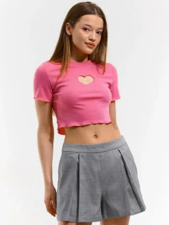 GATE Crop to z wycięciem| Koszulki I Topy·Koszulki|Koszulki I Topy·Crop Top ☀️