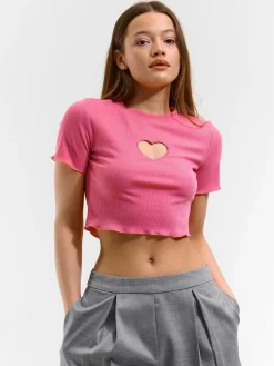 GATE Crop to z wycięciem| Koszulki I Topy·Koszulki|Koszulki I Topy·Crop Top ☀️