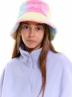 GATE Czapka batikowa wykonana ze sztucznego futra owczego|Dzieci Akcesoria|Dziewczynki·Akcesoria