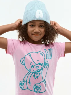 GATE Czapka z żebrowanej dzianiny z naszywką|Dzieci Akcesoria|Dziewczynki·Akcesoria