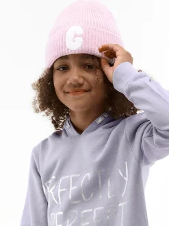 GATE Czapka z żebrowanej dzianiny z naszywką|Dzieci Akcesoria|Dziewczynki·Akcesoria