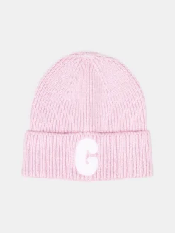 GATE Czapka z żebrowanej dzianiny z naszywką|Dzieci Akcesoria|Dziewczynki·Akcesoria