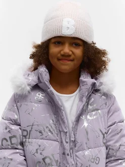 GATE Czapka z żebrowanej dzianiny z naszywką|Dzieci Akcesoria|Dziewczynki·Akcesoria