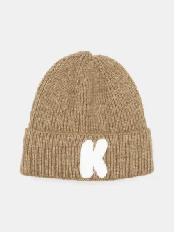 GATE Czapka z żebrowanej dzianiny z naszywką|Dzieci Akcesoria|Dziewczynki·Akcesoria