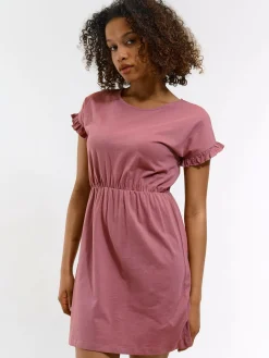 GATE Damska bawełniana sukienka z krótkim rękawem| Kategorie·Sukienki