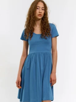 GATE Damska bawełniana sukienka mini| Kategorie·Sukienki