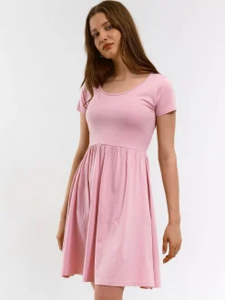 GATE Damska bawełniana sukienka mini| Kategorie·Sukienki