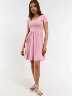 GATE Damska bawełniana sukienka mini| Kategorie·Sukienki