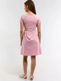 GATE Damska bawełniana sukienka mini| Kategorie·Sukienki