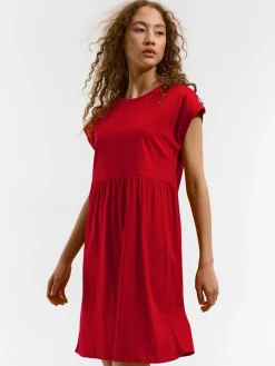 GATE Damska bawełniana sukienka mini| Kategorie·Sukienki