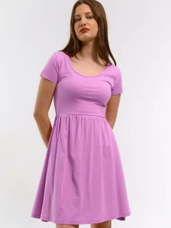 GATE Damska bawełniana sukienka mini| Kategorie·Sukienki