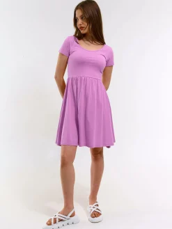 GATE Damska bawełniana sukienka mini| Kategorie·Sukienki