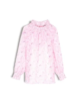 GATE Damska bluzka w kwiaty| Koszulki I Topy·Topy|Koszulki I Topy·Bluzki