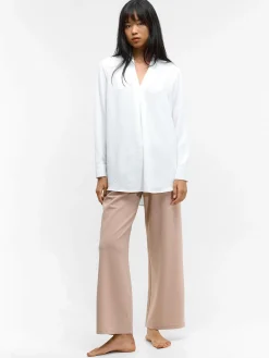 GATE Damska bluzka z dekoltem w kształcie litery V| Koszulki I Topy·Bluzki