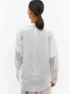 GATE Damska bluzka z długim rękawem| Koszulki I Topy·Bluzki