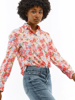 GATE Damska bluzka z nadrukiem| Koszulki I Topy·Bluzki