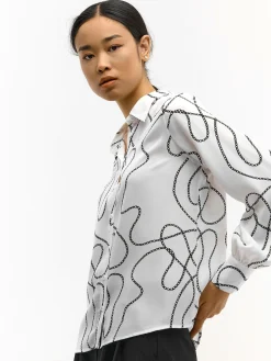 GATE Damska bluzka z nadrukiem| Koszulki I Topy·Bluzki