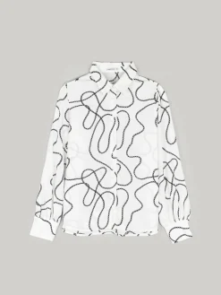 GATE Damska bluzka z nadrukiem| Koszulki I Topy·Bluzki