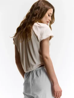 GATE Damska bluzka z wiskozy| Koszulki I Topy·Topy|Koszulki I Topy·Bluzki