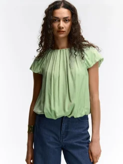 GATE Damska bluzka z wiskozy| Koszulki I Topy·Topy|Koszulki I Topy·Bluzki