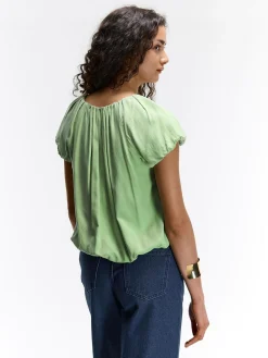 GATE Damska bluzka z wiskozy| Koszulki I Topy·Topy|Koszulki I Topy·Bluzki