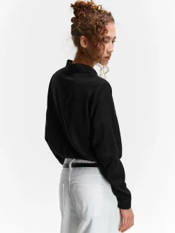 GATE Damska bluzka z wiskozy| Koszulki I Topy·Bluzki