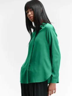 GATE Damska bluzka z wiskozy| Koszulki I Topy·Bluzki