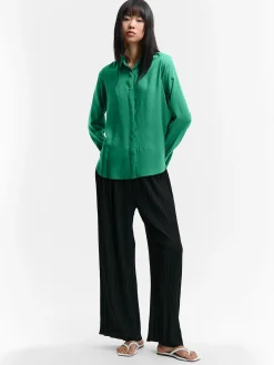 GATE Damska bluzka z wiskozy| Koszulki I Topy·Bluzki