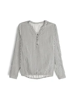 GATE Damska bluzka z wiskozy| Koszulki I Topy·Bluzki