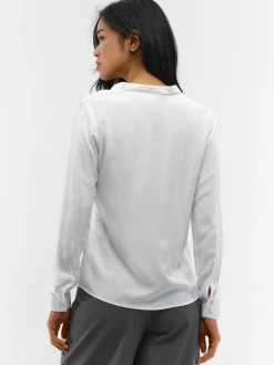 GATE Damska bluzka z wiskozy| Koszulki I Topy·Bluzki