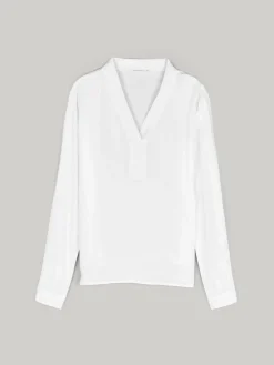 GATE Damska bluzka z wiskozy| Koszulki I Topy·Bluzki