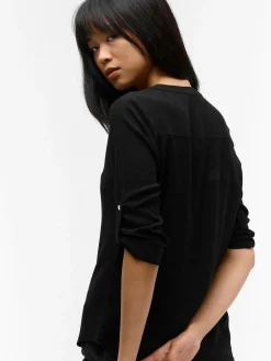 GATE Damska bluzka z wiskozy| Koszulki I Topy·Bluzki