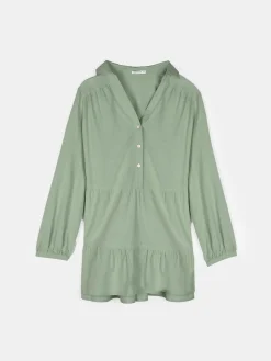 GATE Damska długa bluzka| Kategorie·Sukienki|Koszulki I Topy·Bluzki