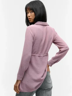 GATE Damska długa bluzka| Koszulki I Topy·Bluzki