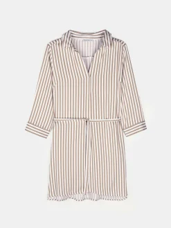 GATE Damska koszula w paski| Koszulki I Topy·Bluzki