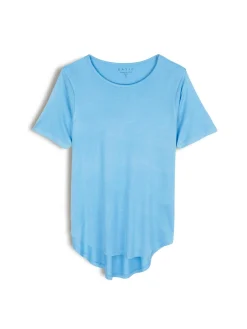 GATE Damska koszulka basic z wiskozy o luźnym kroju|Dzieci Maternity