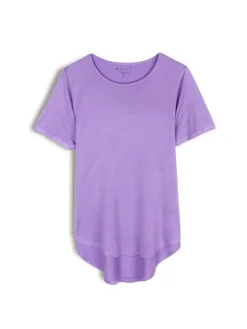GATE Damska koszulka basic z wiskozy o luźnym kroju|Dzieci Maternity