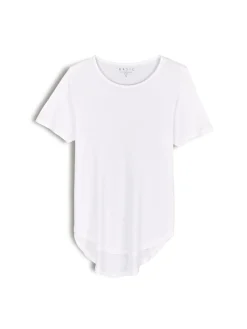 GATE Damska koszulka basic z wiskozy o luźnym kroju|Dzieci Maternity