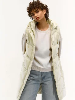 GATE Damska skórzana kamizelka zimowa| Kurtki I Płaszcze·Kamizelki|Kurtki I Płaszcze·Pikowana Kurtka