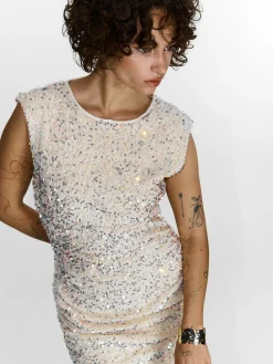 GATE Damska sukienka koktajlowa z cekinami| Kategorie·Sukienki