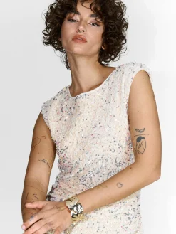 GATE Damska sukienka koktajlowa z cekinami| Kategorie·Sukienki