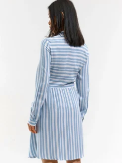 GATE Damska sukienka koszulowa z wiskozy| Kategorie·Sukienki