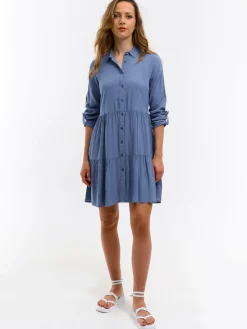 GATE Damska sukienka koszulowa| Kategorie·Sukienki