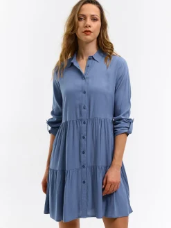GATE Damska sukienka koszulowa| Kategorie·Sukienki