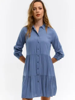 GATE Damska sukienka koszulowa| Kategorie·Sukienki